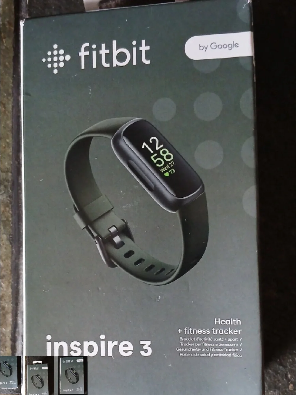 fitbit Inspire 3 Fitness Tracker - Olive